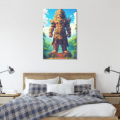 Toile « Raksasa Nusantara » (Géant de l'Archipel) (Insitu(Chambre))