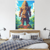 Toile “Raksasa Nusantara” (Giant of the Archipelago) (Insitu(Chambre))