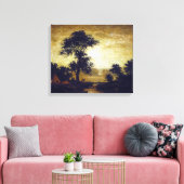 Toile Ralph Albert Blakelock Moonlight (Insitu(Salon))