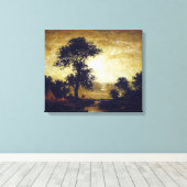 Toile Ralph Albert Blakelock Moonlight (Insitu (Plancher de Bois))