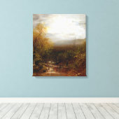 Toile Ralph Albert Blakelock Pool dans les Adirondacks (Insitu (Plancher de Bois))