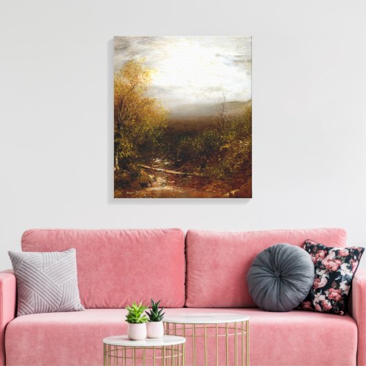 Toile Ralph Albert Blakelock Pool dans les Adirondacks (Insitu(Salon))