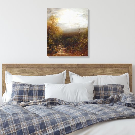 Toile Ralph Albert Blakelock Pool dans les Adirondacks (Insitu(Chambre))