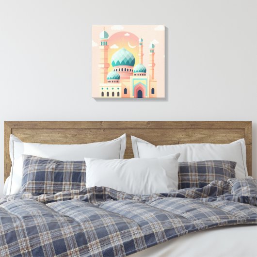 Toile Ramadan Celebration Wall Print (Insitu(Chambre))