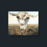 Toile Ramblin' Sur La Vache<br><div class="desc">Ramblin' On Cow par Kathy Winkler</div>