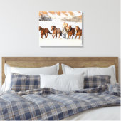 Toile Ranch de chevaux Hideout, wrangler et chevaux (Insitu(Chambre))