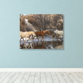 Toile Ranch du cheval Hideout (Insitu (Plancher de Bois))
