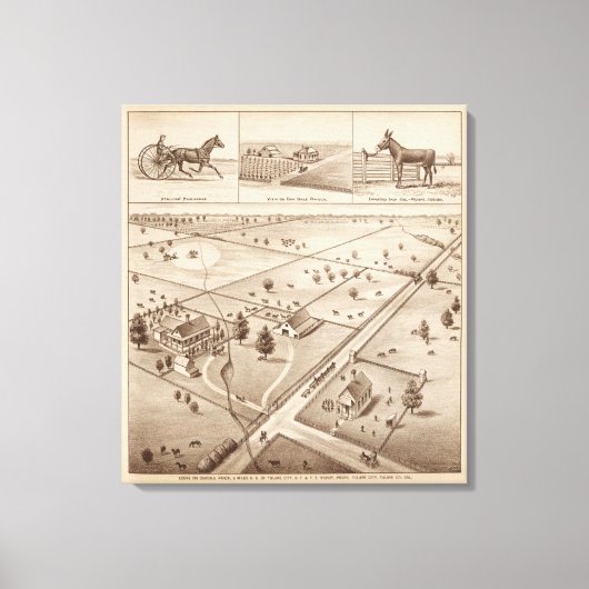 Toile Ranch Oakdale (Recto)