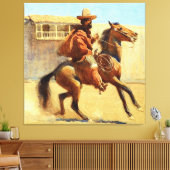 Toile Ranchero de la vieille Californie par Maynard Dixo (Insitu(Salon))