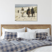 Toile Randonnée équestre le long de la plage - Belle toi (Insitu(Chambre))
