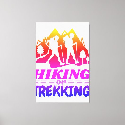 Toile Randonnée ou trekking (Recto)