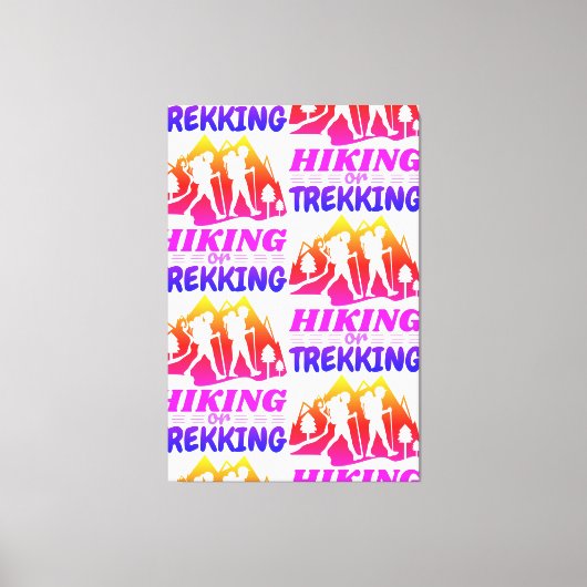 Toile Randonnée ou trekking (Recto)