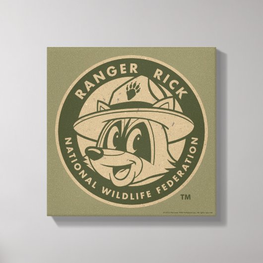 Toile Ranger Rick Logo de Rick Khaki (Recto)