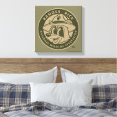 Toile Ranger Rick Logo de Rick Khaki (Insitu(Chambre))