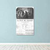 Toile Raphael de Valentin et le commerçant (Insitu (Plancher de Bois))