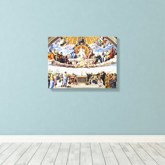 Toile Raphael - Différends du Saint Sacrement (Insitu (Plancher de Bois))