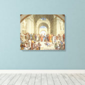 Toile Raphael - École d'Athènes (Insitu (Plancher de Bois))