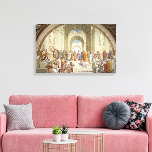 Toile Raphael - École d'Athènes (Insitu(Salon))