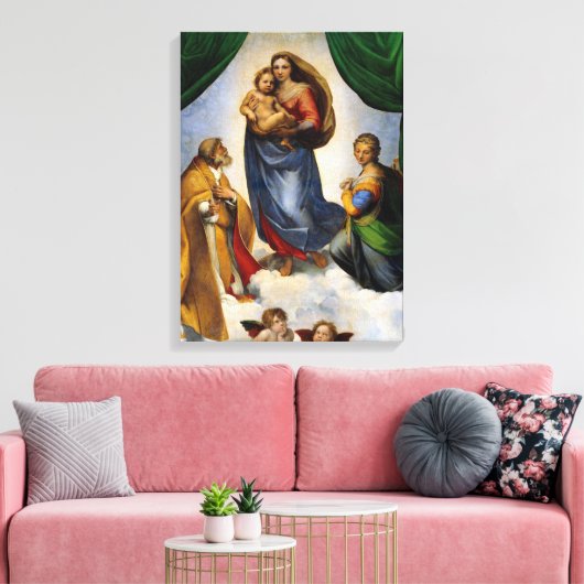 Toile Raphael Sistine Madonna (Insitu(Salon))