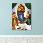 Toile Raphael Sistine Madonna (Insitu (Plancher de Bois))