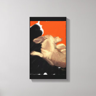 Toile Rappeler aux personnes âgées Chihuahua Penser au d