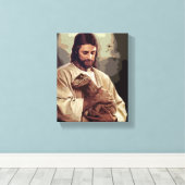 Toile Rapporteure Jésus (Insitu (Plancher de Bois))