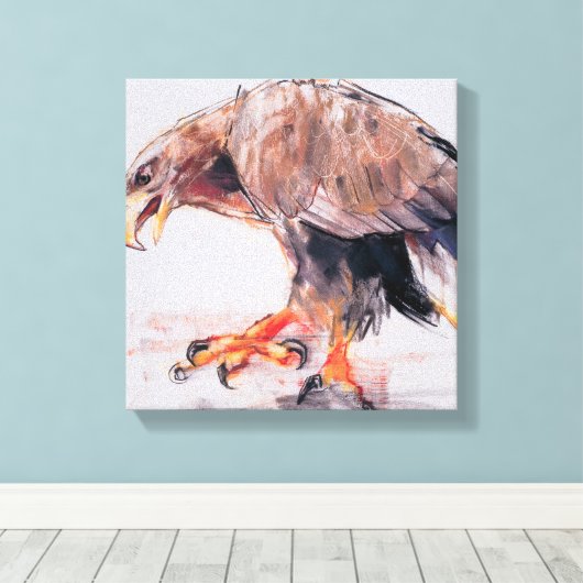 Toile Raptor 2001 (Insitu (Plancher de Bois))