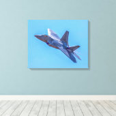 Toile Raptor F-22A de Lockheed Martin (Insitu (Plancher de Bois))