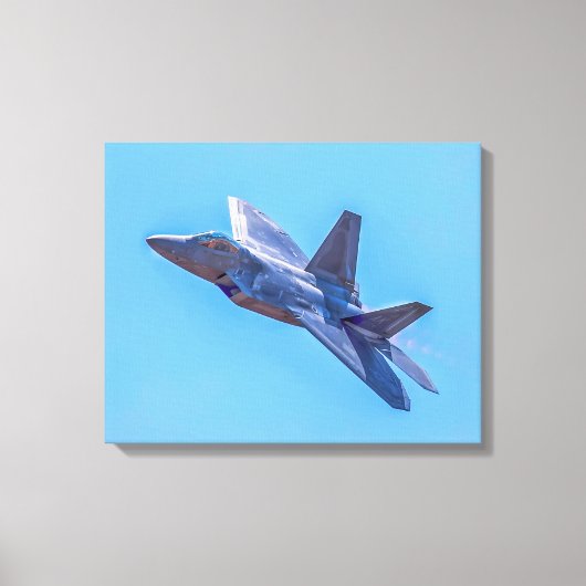 Toile Raptor F-22A de Lockheed Martin (Recto)