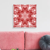 Toile Raspberry Mandala (Insitu(Salon))