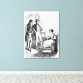 Toile Rastignac présenté à Madame de Nucingen (Insitu (Plancher de Bois))