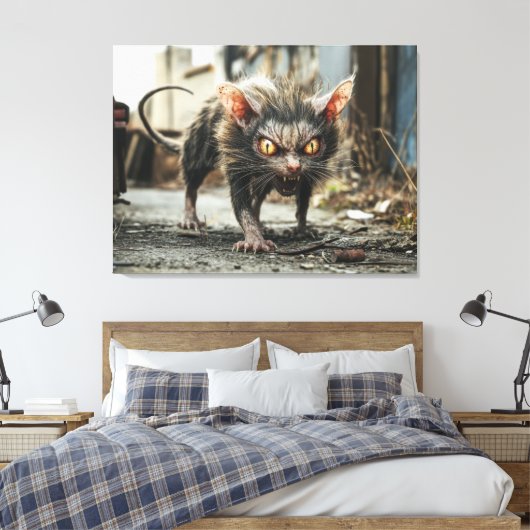 Toile Rat monstrueux (Insitu(Chambre))