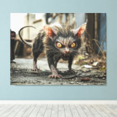 Toile Rat monstrueux (Insitu (Plancher de Bois))