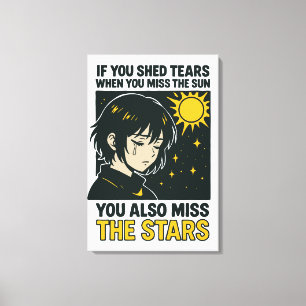 Toile Rater les étoiles