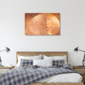 Toile Ratio d'or, spirale de Fibonacci (Insitu(Chambre))