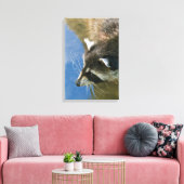 Toile Raton laveur (Insitu(Salon))