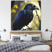 Toile Raven rustique - Natures Guardian (Insitu(Chambre))