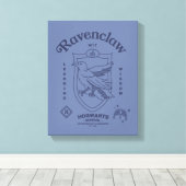 Toile RAVENCLAW™ Wit Learning Wisdom Crest (Insitu (Plancher de Bois))