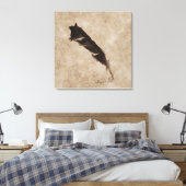 Toile Raven's Feather Bird-lover Crow design (Insitu(Chambre))