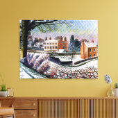 Toile Ravilier - Vicarage en hiver, (Insitu(Salon))