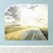 Toile Ravilieux - Perspective piste (Insitu (Plancher de Bois))