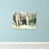 Toile Ravilieux - peupliers lombards, (Insitu (Plancher de Bois))