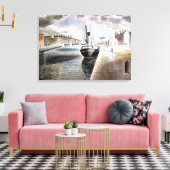 Toile Ravilif - Bateau pilote au Havre (Insitu(Salon))