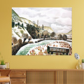 Toile Ravilif - Neige du Nouvel An, (Insitu(Salon))