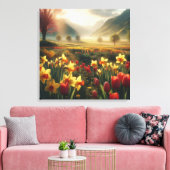 Toile Rayon de fleur du printemps (Insitu(Salon))