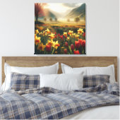 Toile Rayon de fleur du printemps (Insitu(Chambre))