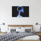 Toile Rayon X des os dans le cou (Insitu(Chambre))