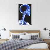 Toile Rayon X rapproché des os du cou (Insitu(Chambre))