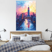 Toile Rayonnement urbain (Insitu(Chambre))