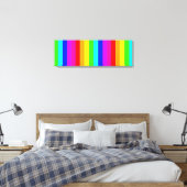 Toile rayures couleurs pleines (Insitu(Chambre))